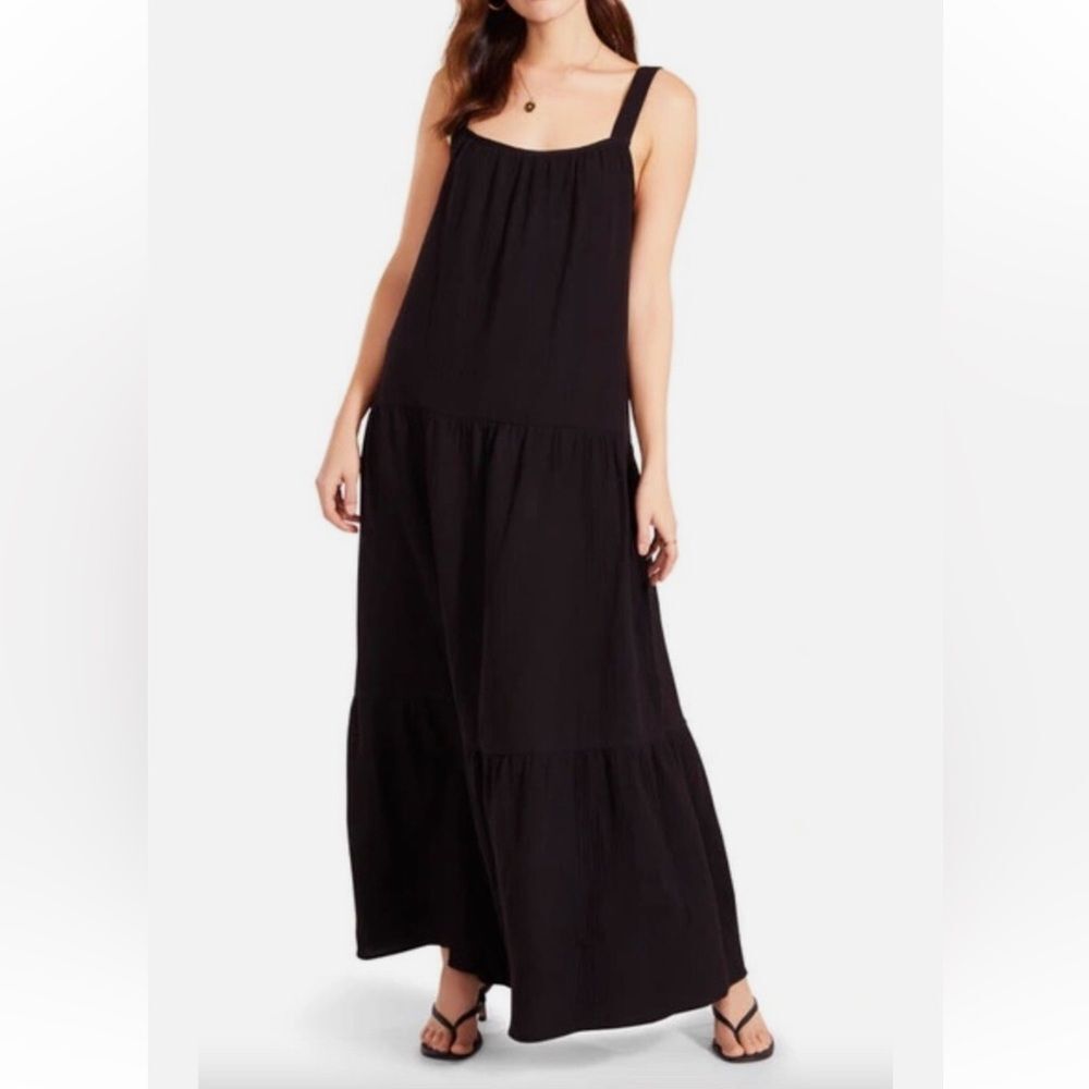 BB Dakota by Steve Madden Sleeveless Square Neck Maxi Sundress